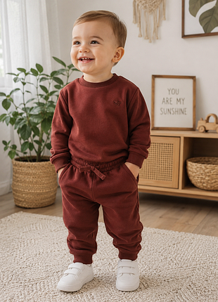 Спортивний костюм на флісі для хлопчика 🧸🩵