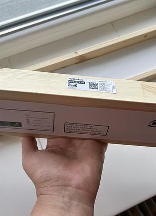 Нові полиці 2 шт ikea nordhagg ікеа нордхагг сосна 45 см
