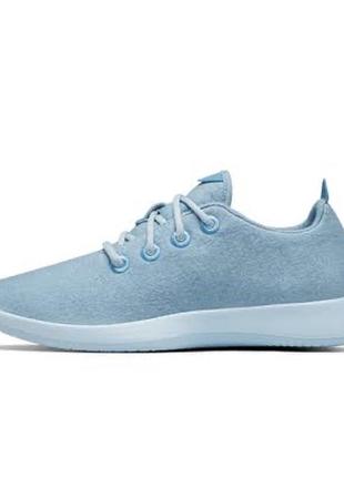 Кросівки allbirds wool runner у світло-блакитному відтінку (frost / kotare sky).розмір:36.матеріал:тканина