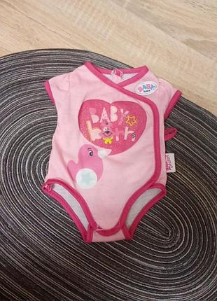 Baby born zapf creation комбінезон для пупса