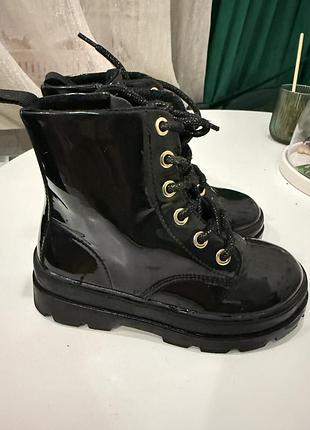 Демі черевики лакові h&m 28p 3