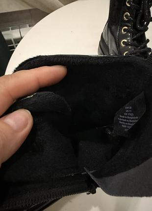 Демі черевики лакові h&m 28p 9