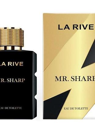 Тестер мужской туалетной воды la rive mr. sharp