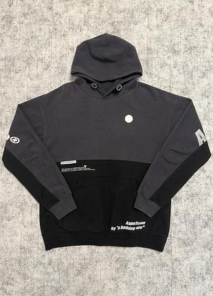 Худі, толстовка aape by a bathing ape® block color pullover hoodie (оригінал)