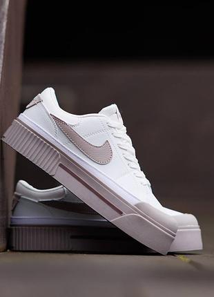 Nike court legacy white smokey movue
