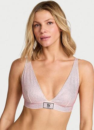 Топ с камнями, лиф без пуш ап victoria's secret