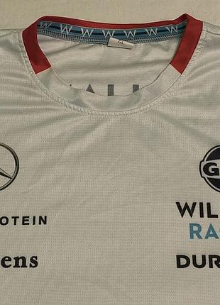 Puma williams racing f1 -team t-shrirt сезон 2024 - футболка спортивная командная -l