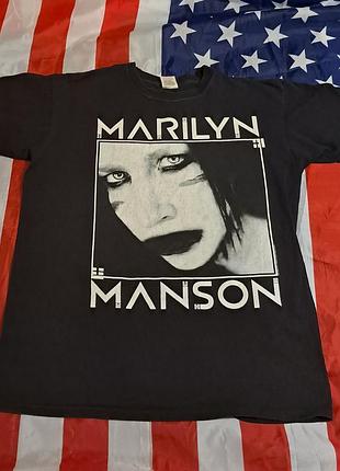 Футболка marilyn manson