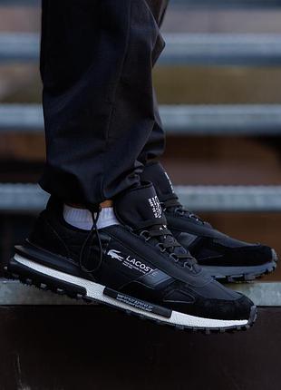 Lacoste elite active black white 10