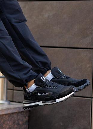 Lacoste elite active black white 3