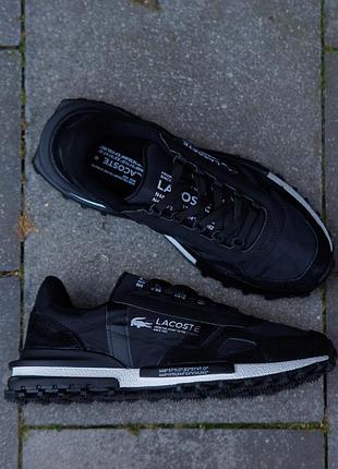 Lacoste elite active black white 8