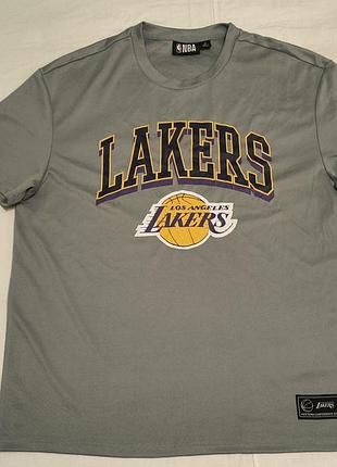 Vintage - primark nba los angeles lakers - фанатская клубная футболка баскетбол -лос- анжелес лейкерс - l