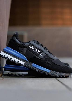 Lacoste elite active black blue 9