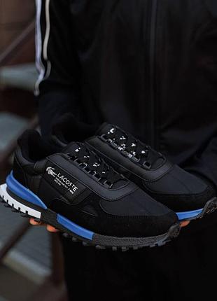 Lacoste elite active black blue 5