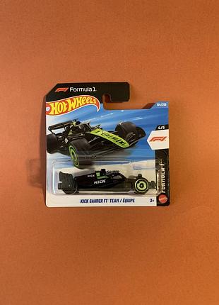 Машинка хот вілс формула kick sauber f1 team  hot wheels 2026