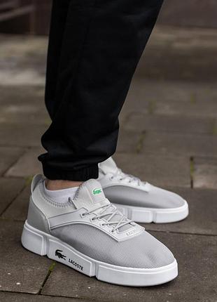 Lacoste silver 4