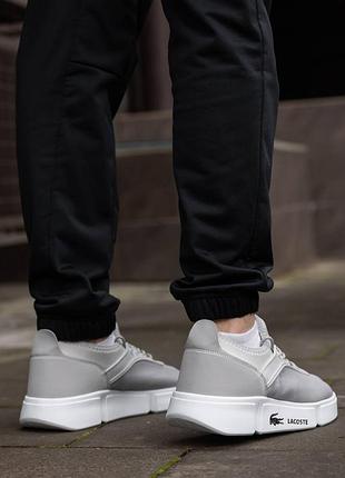 Lacoste silver 9