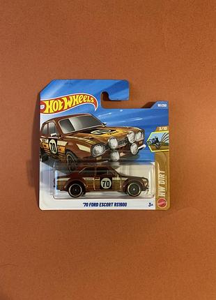 Машинка хот вілс форд ford escort rs1600 hot wheels 2026