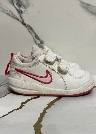 Дитячі кросівки nike pico 4 (tdv / psv) у білому кольорі