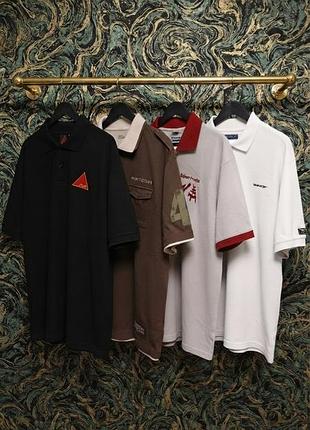 👕 фірмові чоловічі поло l-xl (reebok, uvex, bass, easy) | лотом чи штучно