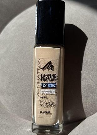 Тональний крем manhattan lasting perfection foundation 50 sesame 🤎