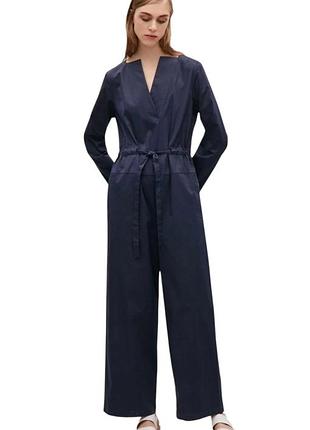 Мінімалістичний бавовняний комбінезон cos у стилі workwear (розмір 38)