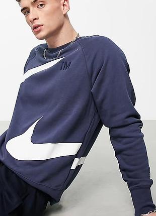 Шикарный свитшот nike swoosh 100% оригинал из новых коллекций!!!