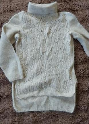 Світер жіночий стильний з розрізами hand made