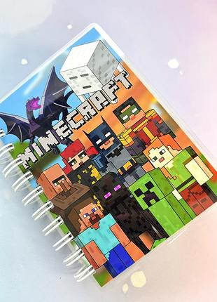 Альбом на липучках майнкрафт minecraft