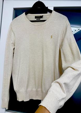 Чоловічий бавовняний пуловер polo ralph lauren
