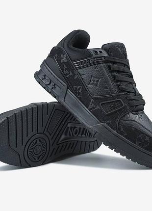 Louis vuitton trainer total black