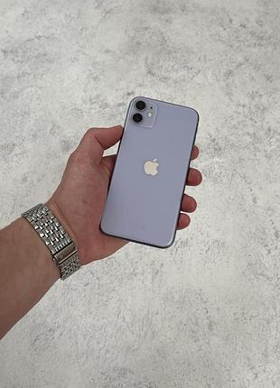 Фіолетовий телефон айфон apple iphone 11 purple