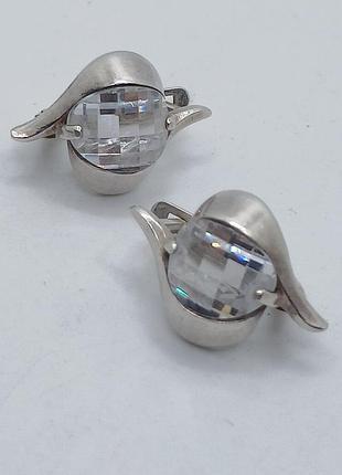 Серьги серебро 925проба