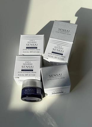 Антивіковий крем для обличчя kanebo sensai cellular performance extra intensive cream  міні 4,6 мл