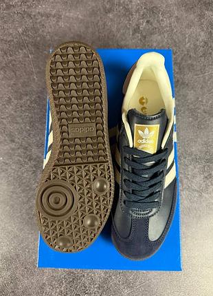 Adidas samba blue white 2