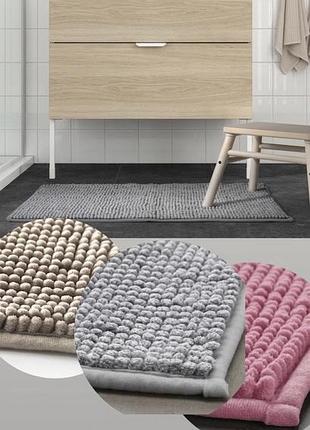 Мягкие и комфортные коврики для ванной toftbo ikea . икеа . в наличии .