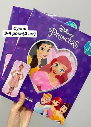 Сукня на дівчинку disney princess 3-4 роки