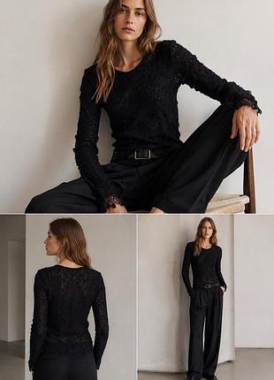 Лонгслів lost&found m slim fit подовжений рукав