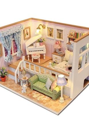 Румбокс усе для тебе diy house roombox because of you інтер'єрний конструктор m026 + купол