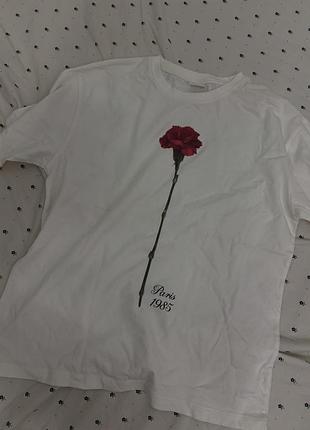 Футболка біла zara