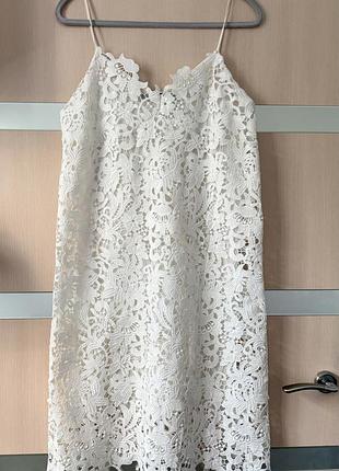Сукня zara limited edition з мережива, розмір m