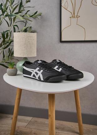 Asics onitsuka tiger mexico 66 black white