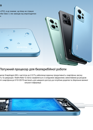 Смартфон xiaomi redmi note 12 (4/128gb) 3