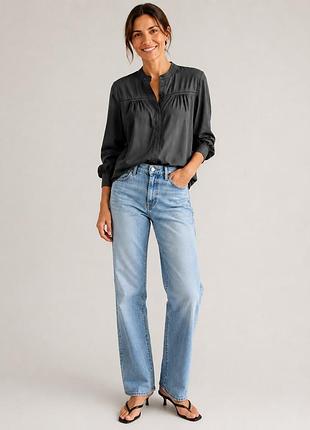 Шовкова блуза відомого бренду massimo dutti 🖤