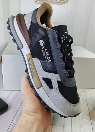 Lacoste elite active мужские кроссовки кожа