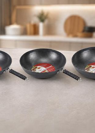 Сковорідка wok 26x-282 / пательня антипригарна для кухні глибока