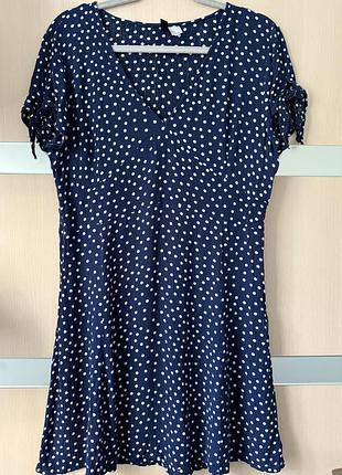Сукня h&m divided у горошок, розмір 44