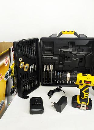 Портативный аккумуляторный шуруповерт boxer sr-041 24в