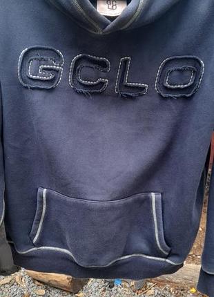Худи gclo studios spellout distress navy blue (размер l) стритвир