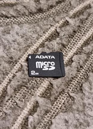Картка пам'яті 2 Гб (55 кб бітних) 6.40/11.0 microsd microsdhc adata